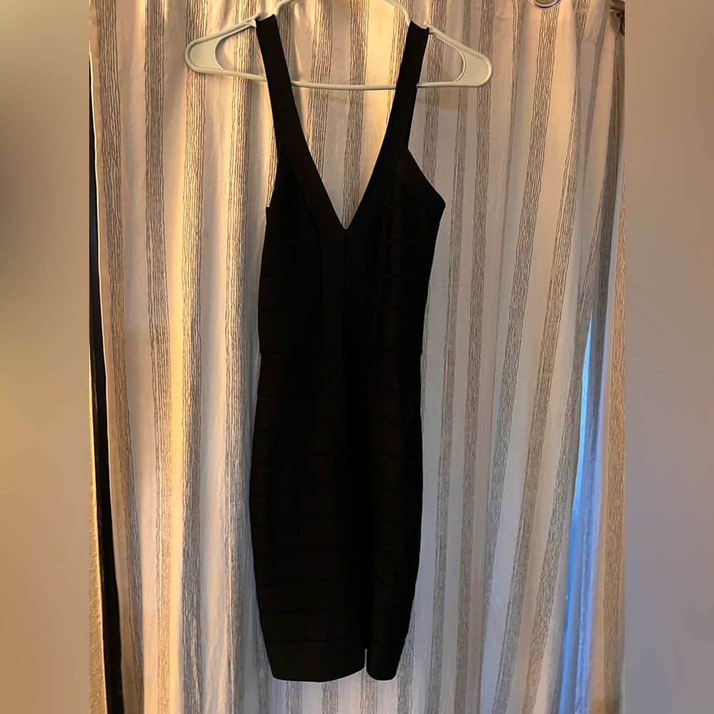French Connection Black Bodycon Dress